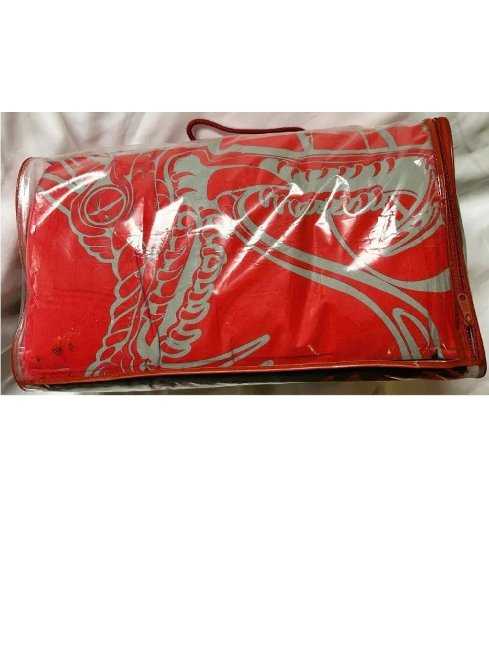 TWIN sz~Comforter Sheet Set~vtg X-Games Extreme Sports dragon biking~COTTON Rich